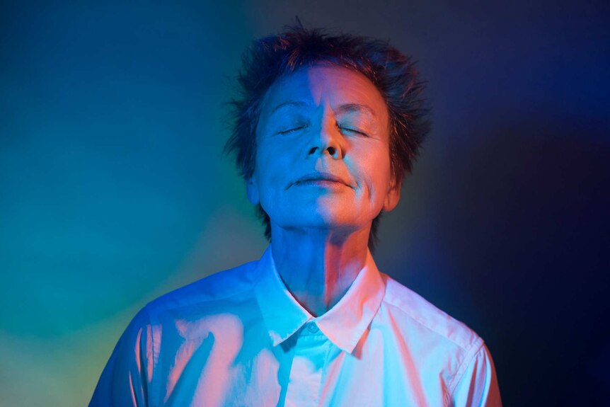 American musician and composer Laurie Anderson