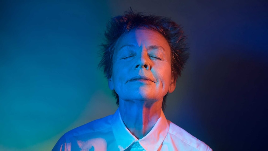 American musician and composer Laurie Anderson