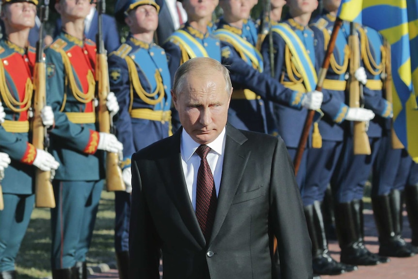 Putin at WWII ceremony