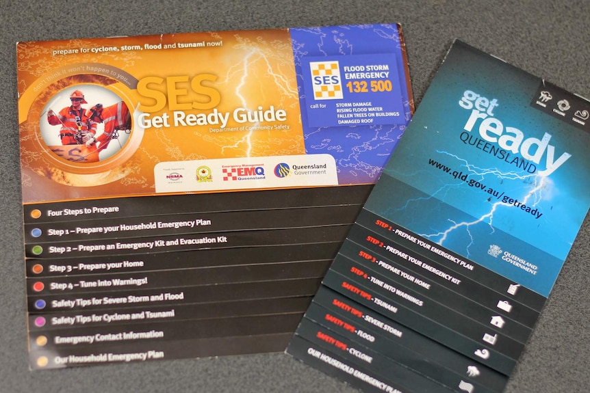 Get Ready brochures on how to prepare for natural disaster