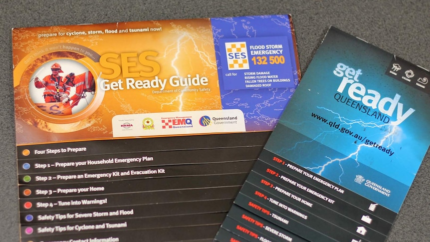 Get Ready brochures on how to prepare for natural disaster