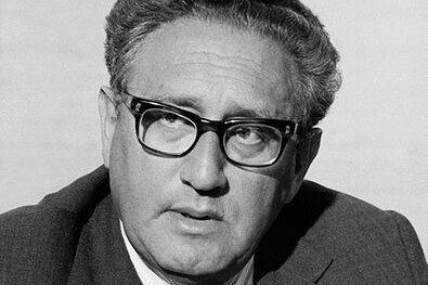 70s-era secretary of state Henry Kissinger