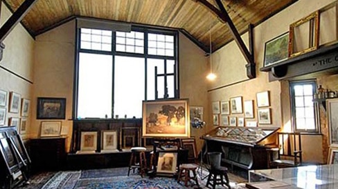 Sir Hans Heysen studio