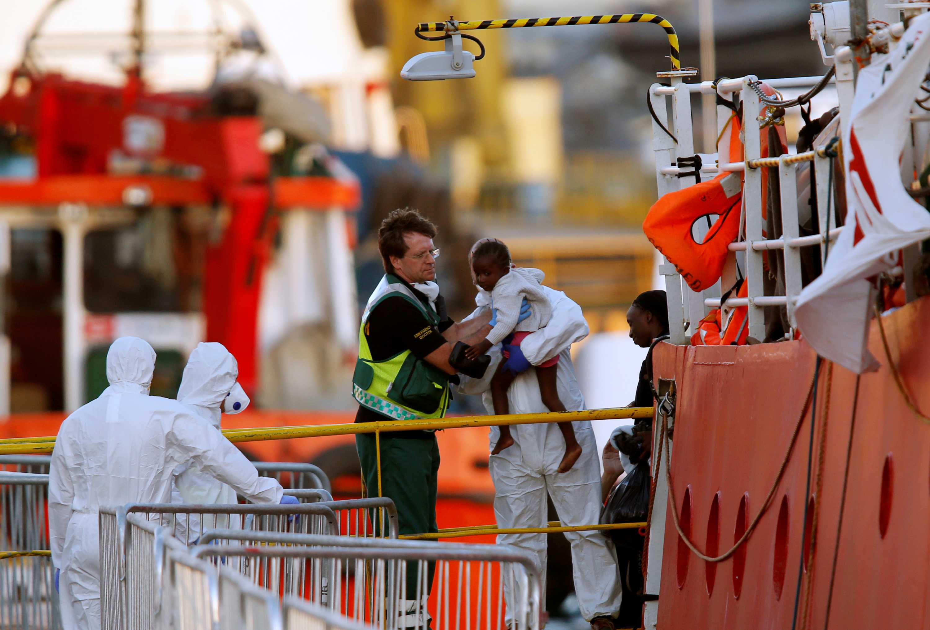 Rescue ship carrying 230 migrants docks in Malta, ending week-long ...