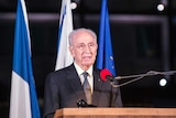 Former Israeli president Shimon Peres in 2015