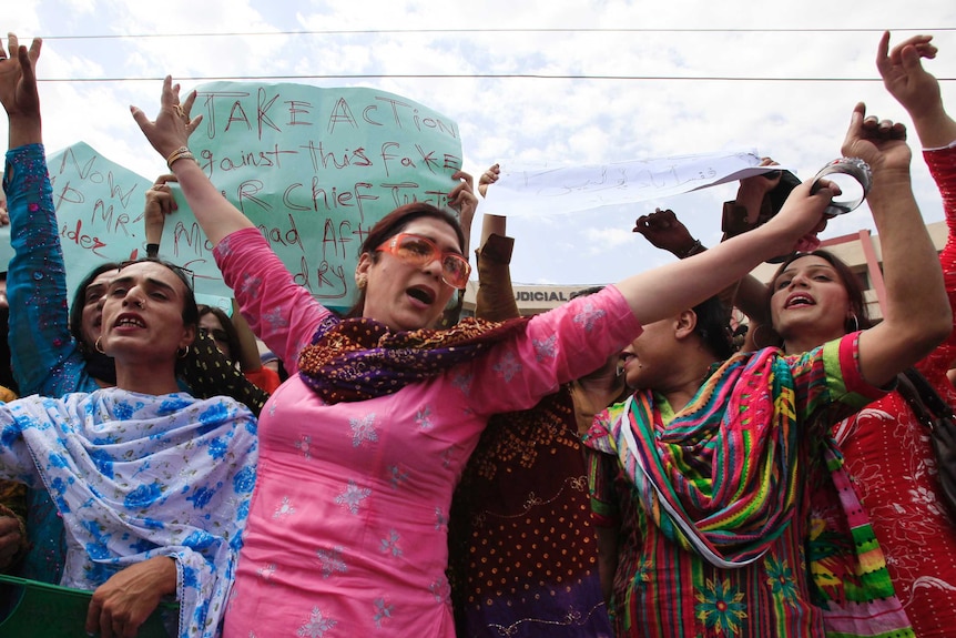 Trans rally in Pakistan