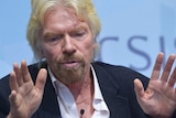Virgin Group founder Sir Richard Branson takes part in a disscussion on rethinking global drug policy.