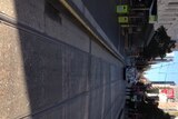 Bourke Street Mall in Melbourne after police evacuation.