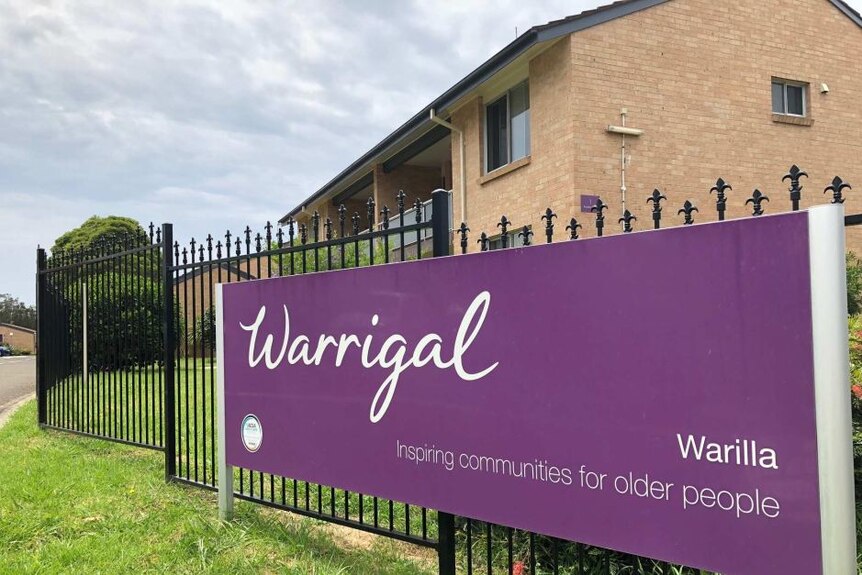 The front of Warrigal's Warilla aged care centre