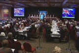 Delegates at the Tasmanian Liberal conference in Launceston.