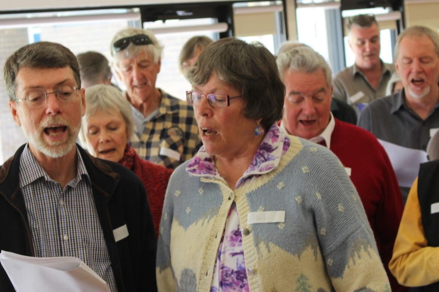 Members of the Alchemy Chorus in Canberra, October 2016.