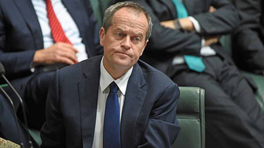 Bill Shorten during Question Time