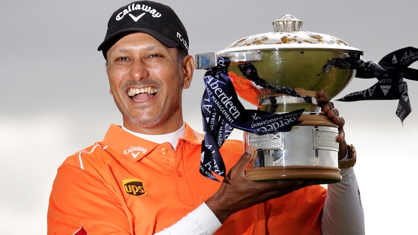 Singh lifts the Scottish Open trophy