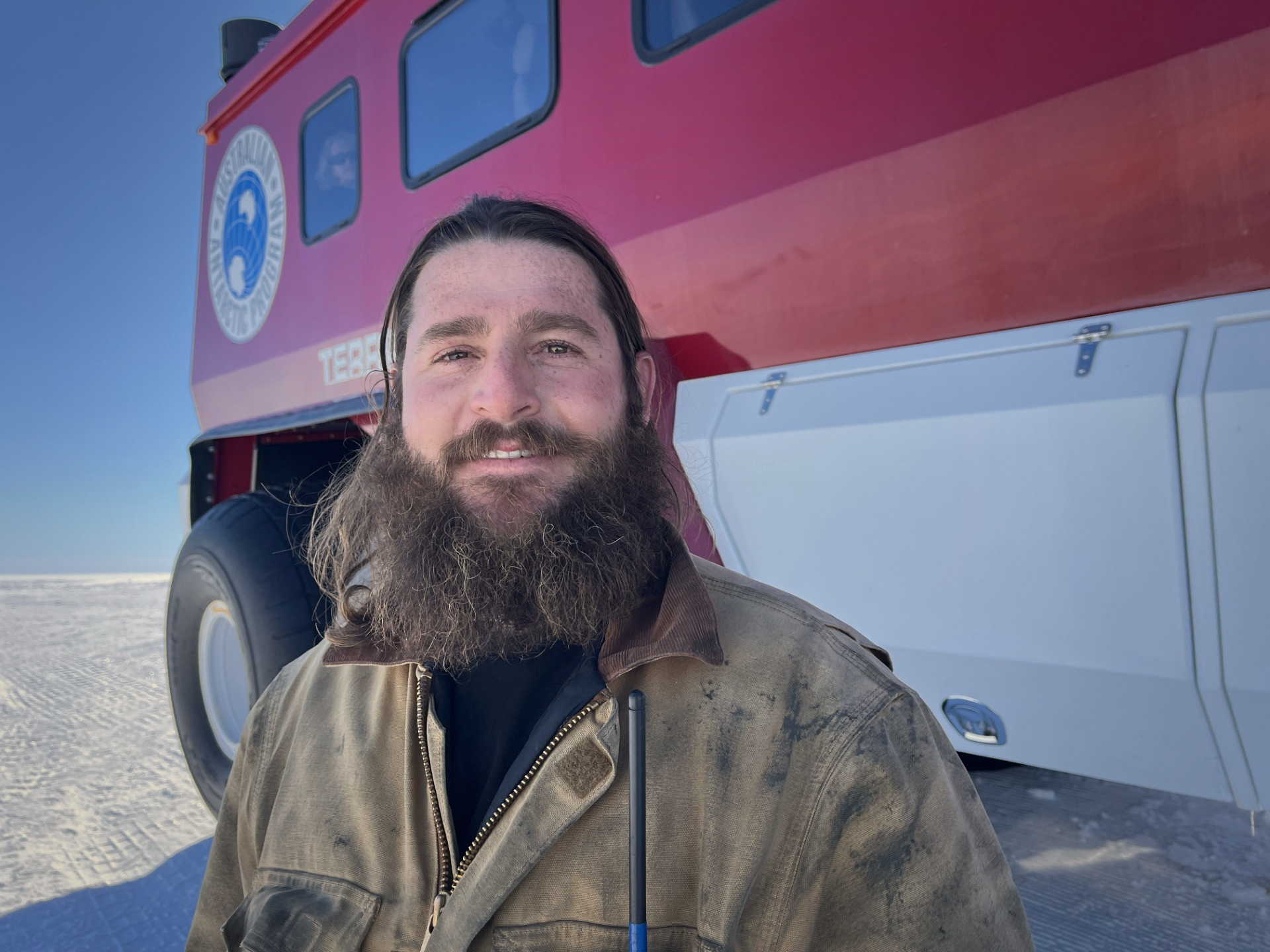 Jack McLeod, director del aeródromo de Wilkins, Antártida 23/11/2025