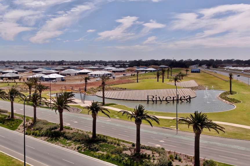 The Riverlea housing project at Buckland Park in Adelaide's north.