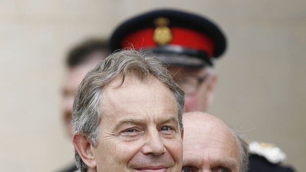 British Prime Minister Tony Blair