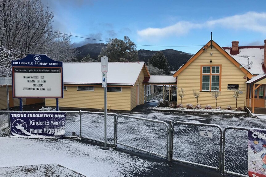 Collinsvale Primary School closed due to snow
