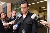 Scott Miller leaves Waverley Courthouse in Sydney
