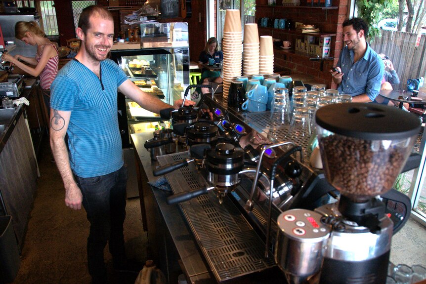 Mark Stewart with the Strada