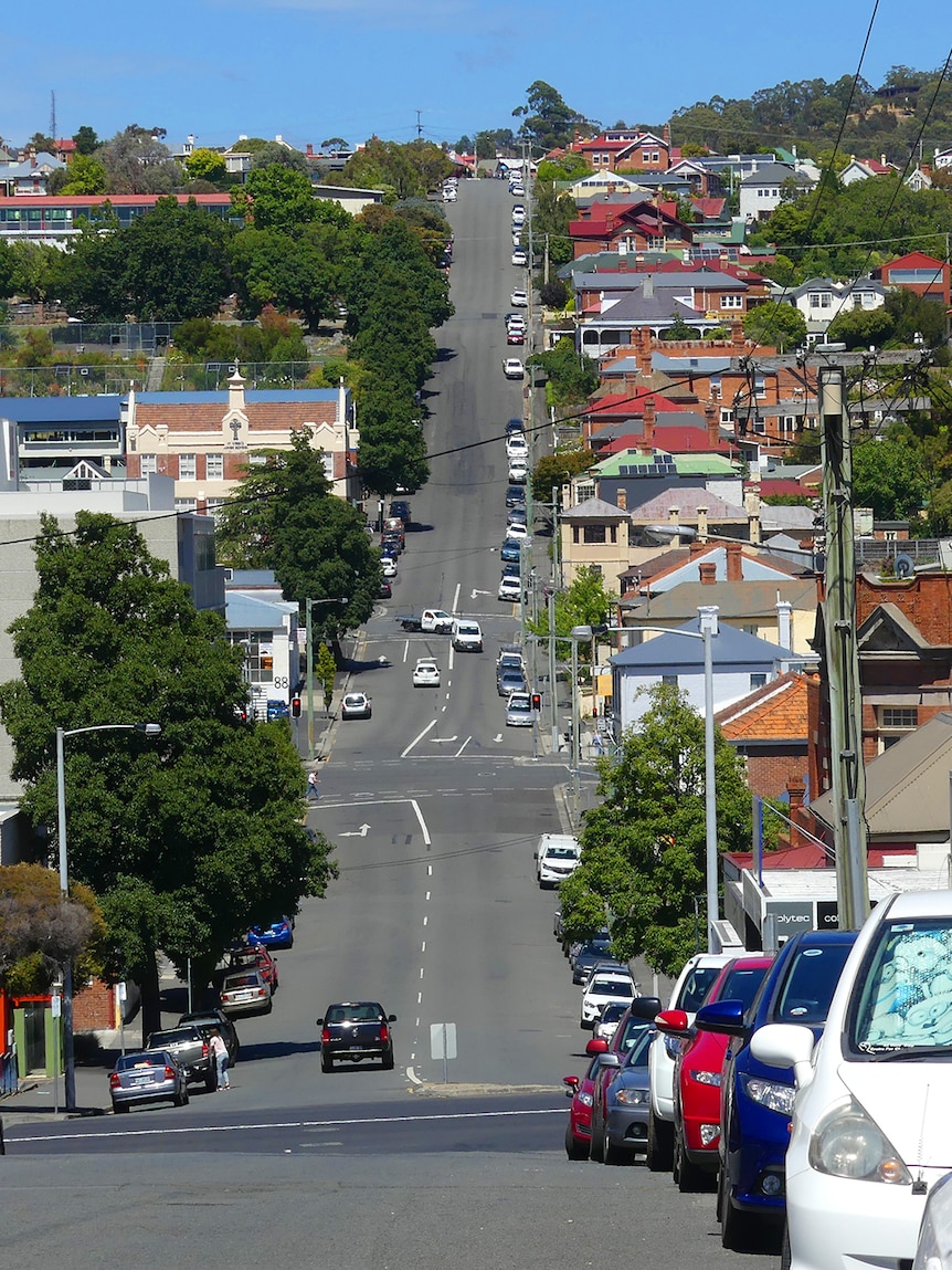 Patrick Street, Hobart, Tasmania.