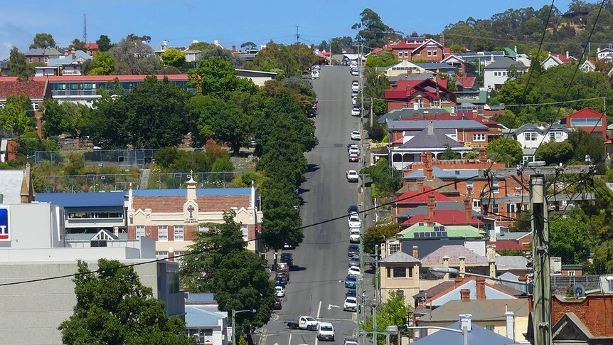 Patrick Street, Hobart, Tasmania.
