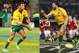 Composite Adam Ashley Cooper and Kurtley Beale