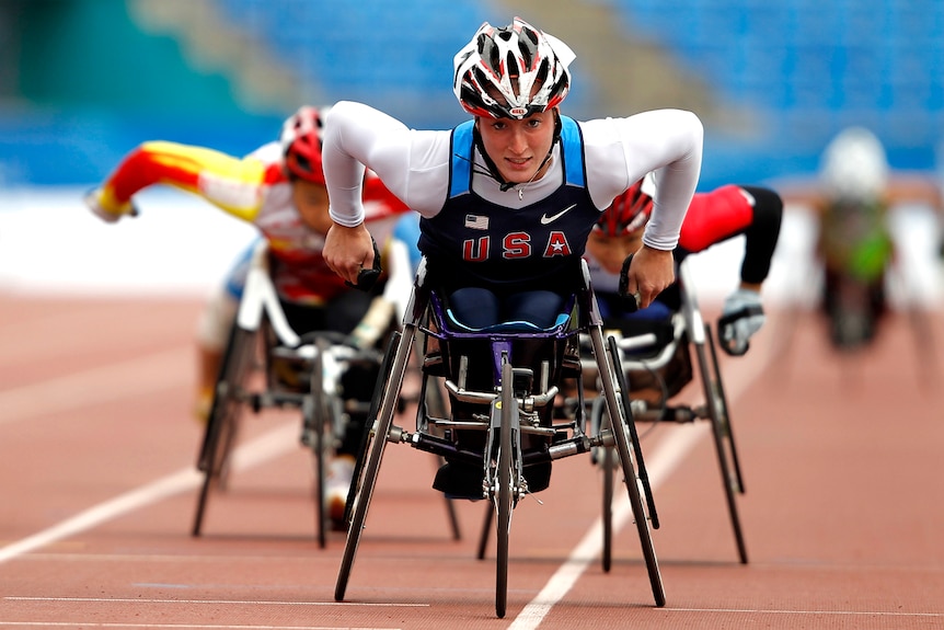 Wheelchair racer Tatyana McFadden could win several gold medals in London for the United States.