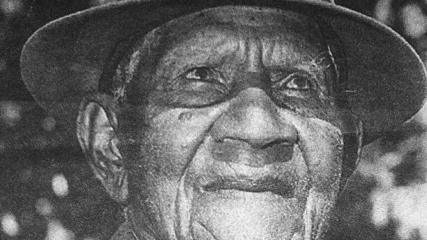An old photo of Toowoomba Aboriginal elder Harry 'Bunda' Darlow.