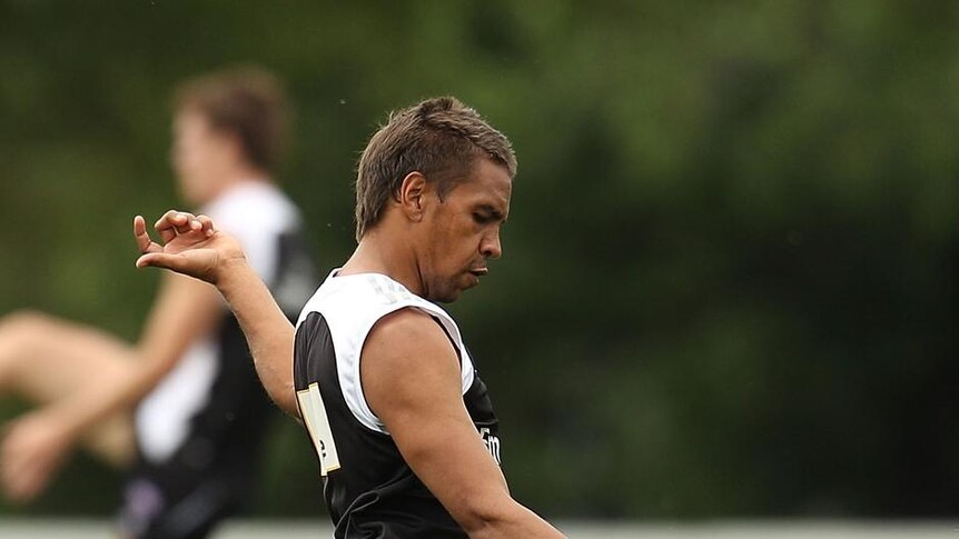 Refilling the tank ... Nathan Buckley says Andrew Krakouer has been training okay already.