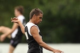 Taking time out ... Andrew Krakouer.