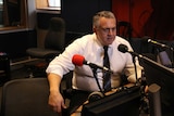 Federal Treasurer Joe Hockey speaks to the ABC in Darwin