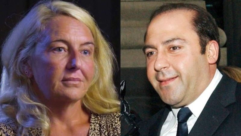 A composite image of photos of Nicola Gobbo and Tony Mokbel