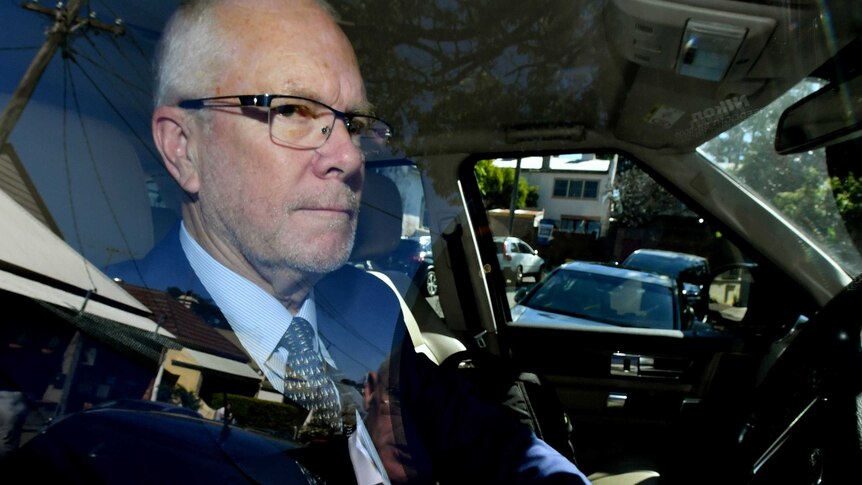 Justin Milne snapped while driving