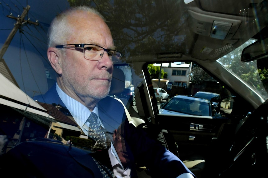 Justin Milne snapped while driving