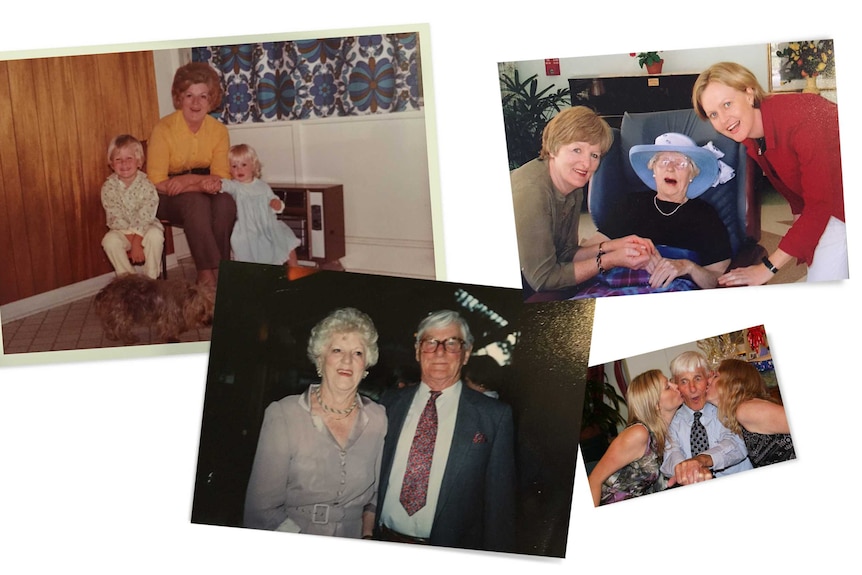 A montage of photos of Fellex and Patricia throughout their life. Sally, her brother and mother also feature.