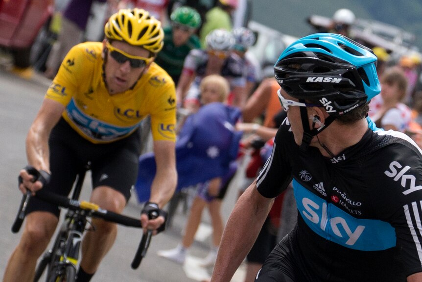 Froome now Wiggins' leader