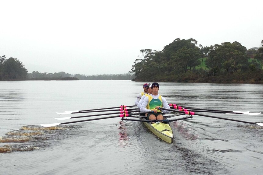 Australian men's quad skulls