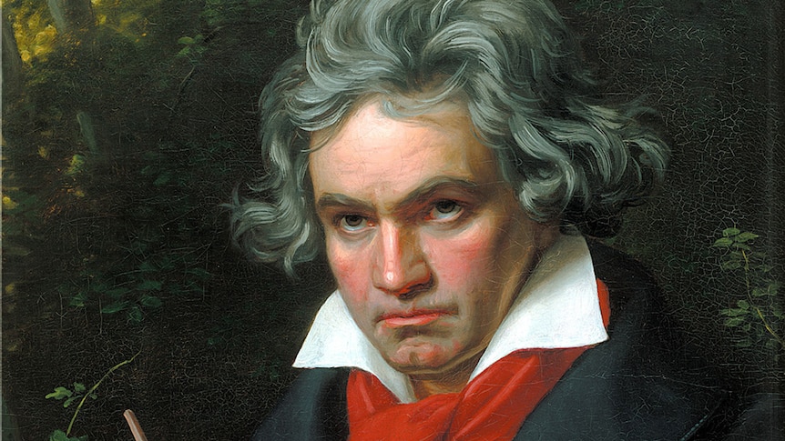 Portrait of Ludwig van Beethoven