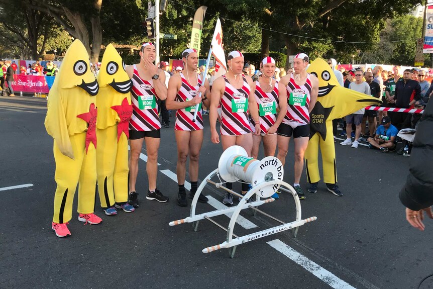 Competitors in the 2018 City2Surf
