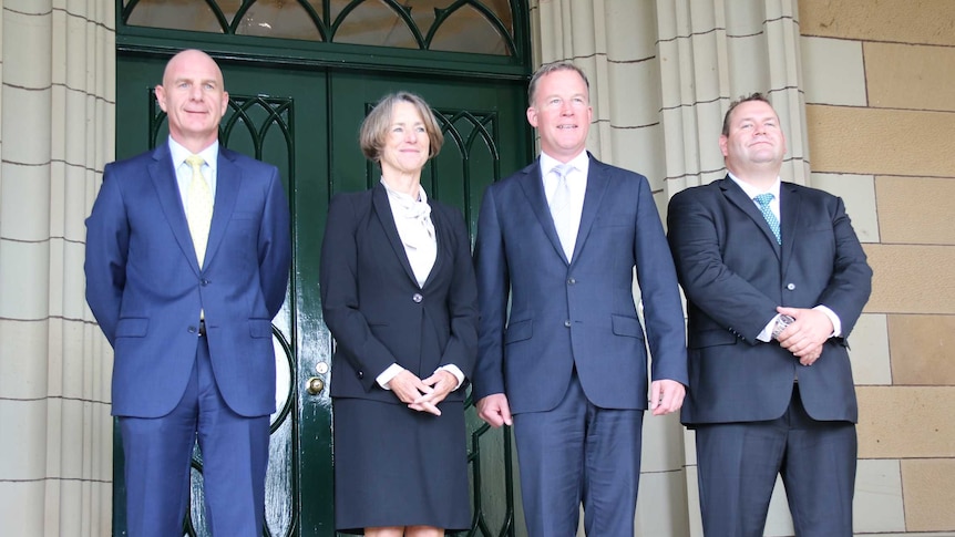 New Tasmanian Government ministers sworn in