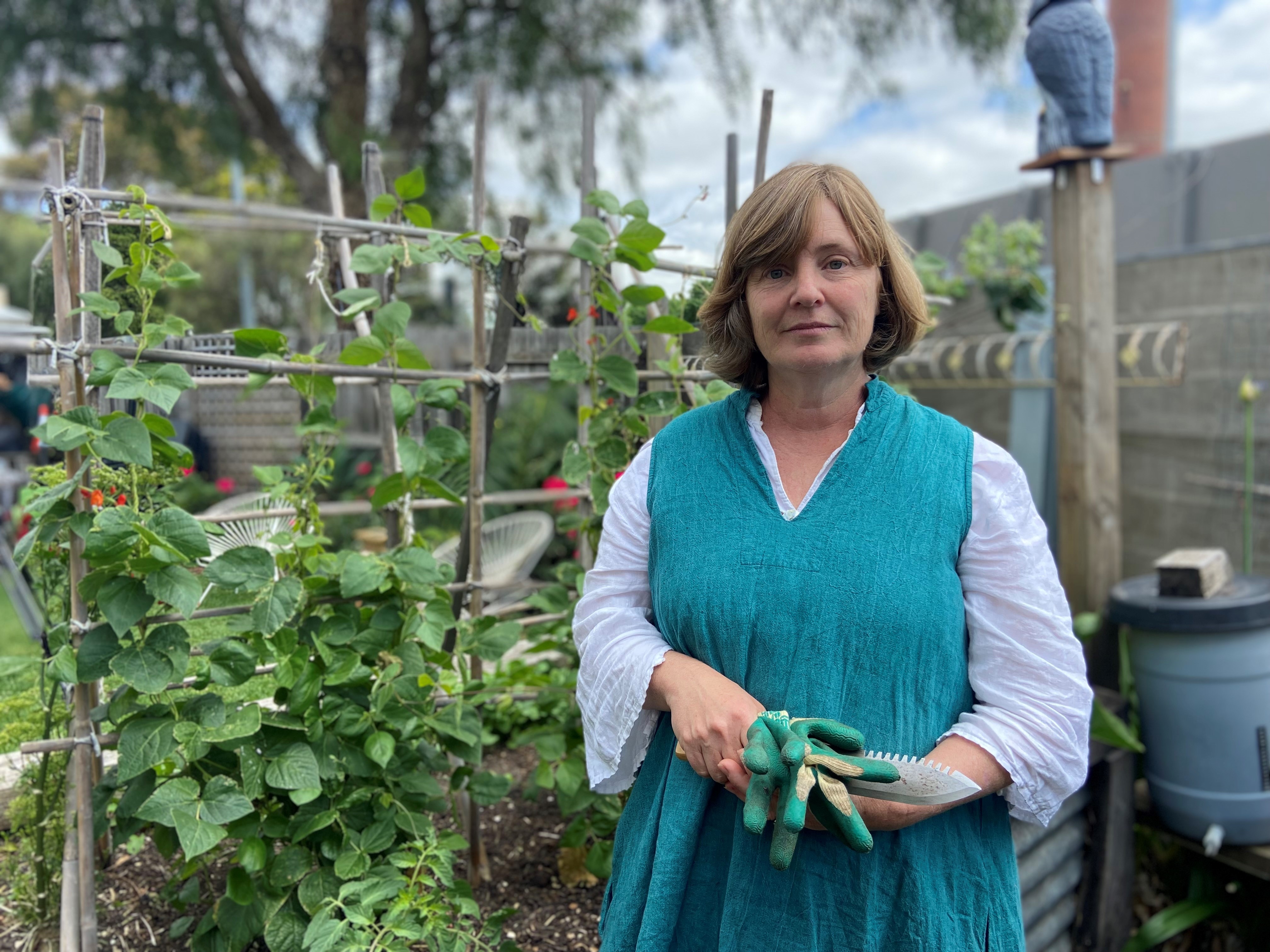 Community garden in Collingwood, Victoria