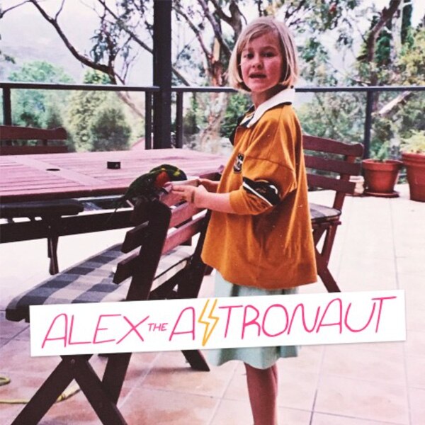 The artwork for Alex The Astronaut's second EP See You Soon, featuring a photo of Alex at age 7 with no teeth