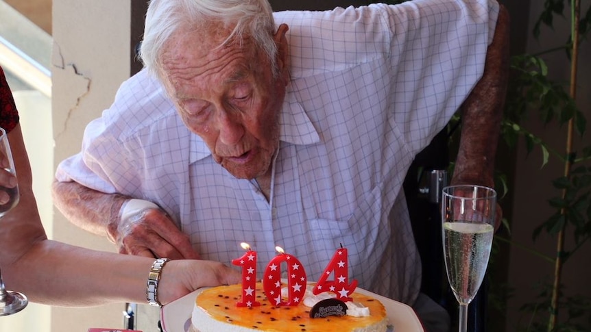 Dr Goodall marks his 104th birthday.
