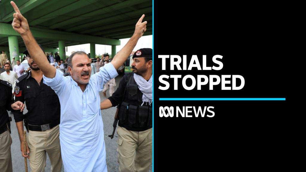 Pakistan stops military trials of pro-Khan protesters - ABC News