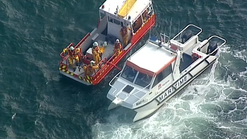 Search for survivors after seaplane crashes into Hawkesbury River