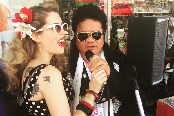 Tara Moss at Elvis festival