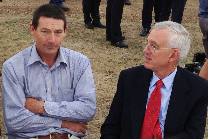 Marcus McShane and John Lord welcome federal funding for Tasmanian irrigation