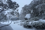 Early morning Perisher covered in snow