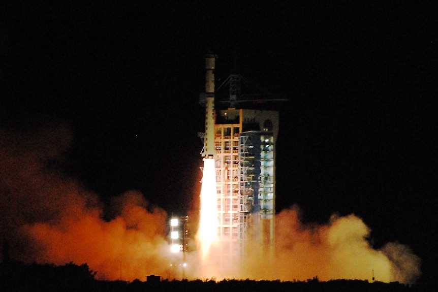 China's quantum satellite blasts off.