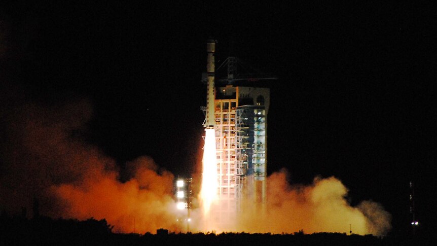 China's quantum satellite blasts off.